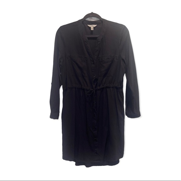 TIME AND TRUE Blue/Gray Utility Dress M - Picture 2 of 7